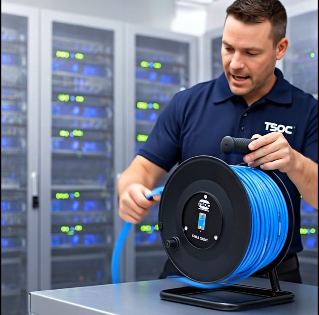 TSOC Cable Caddy In Use